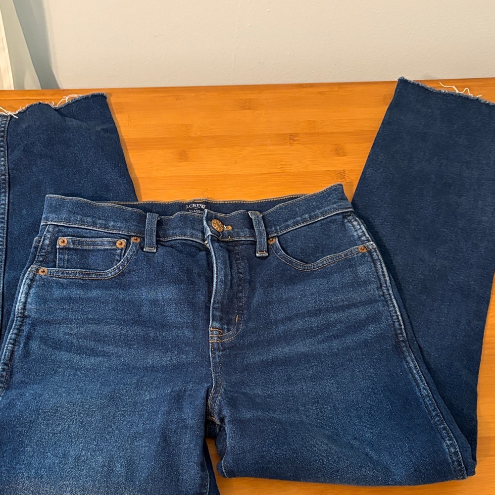 J. Crew Straight Leg Women’s Jeans - Indigo Blue